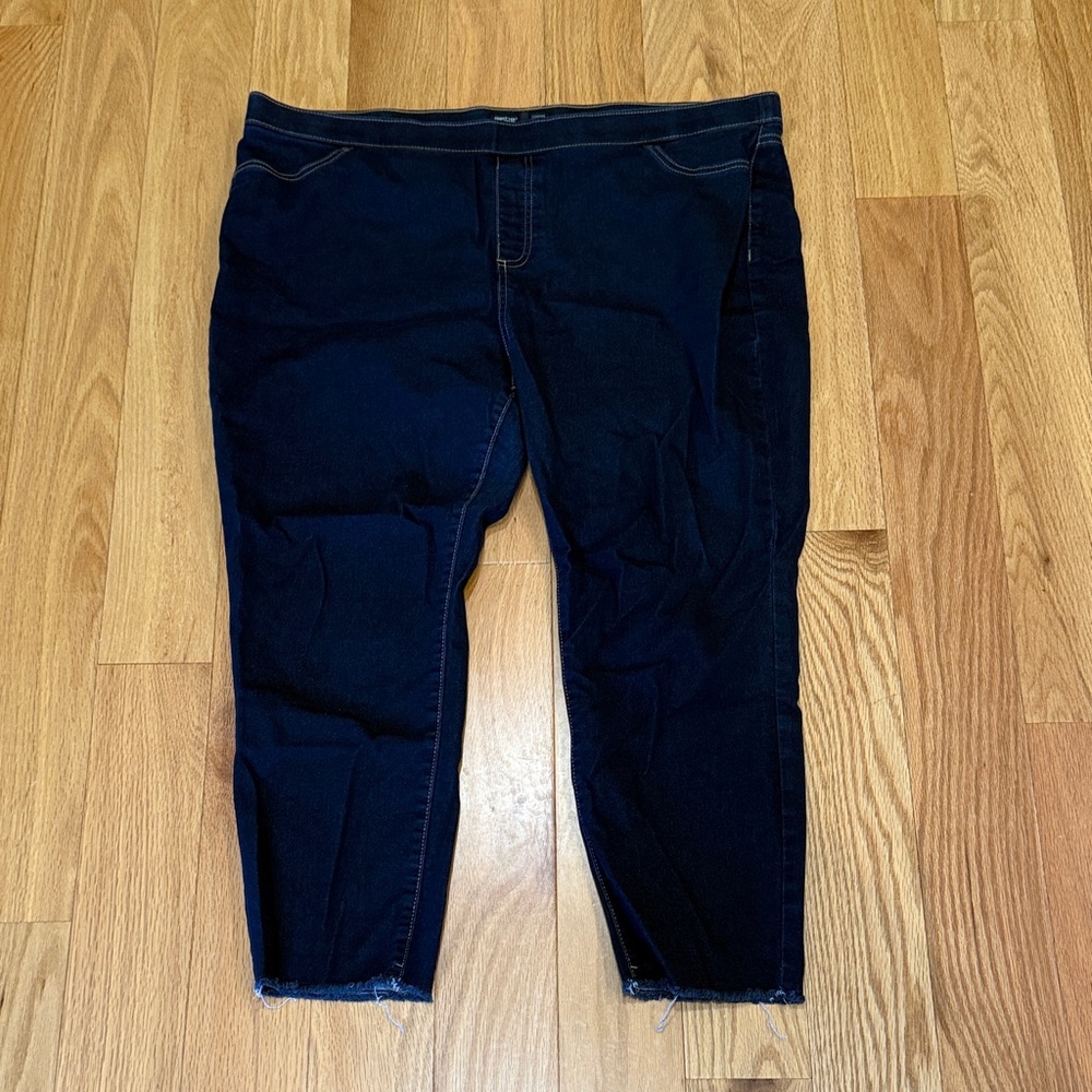 Simply Vera Vera Wang Dark Blue Ankle Jeggings
